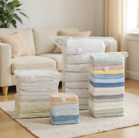 Sac de compression sous vide cube Best-seller, robuste, gain de place, réutilisable, design cube pour vêtements, literie, voyage, maison