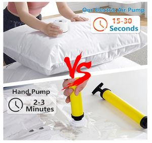 Pompa elettrica <span class=keywords><strong>per</strong></span> <span class=keywords><strong>sottovuoto</strong></span> sacchetti di compressione abbigliamento <span class=keywords><strong>trapunte</strong></span> e stoccaggio <span class=keywords><strong>per</strong></span> la maggior parte uso guardaroba - Product Image 6