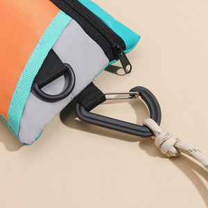 Bolso Bandolera Unisex, Ecológico, Resistente, Moderno, con Cierre de Cremallera, Correa de Cadena, Mini Cartera Rectangular - Product Image 6