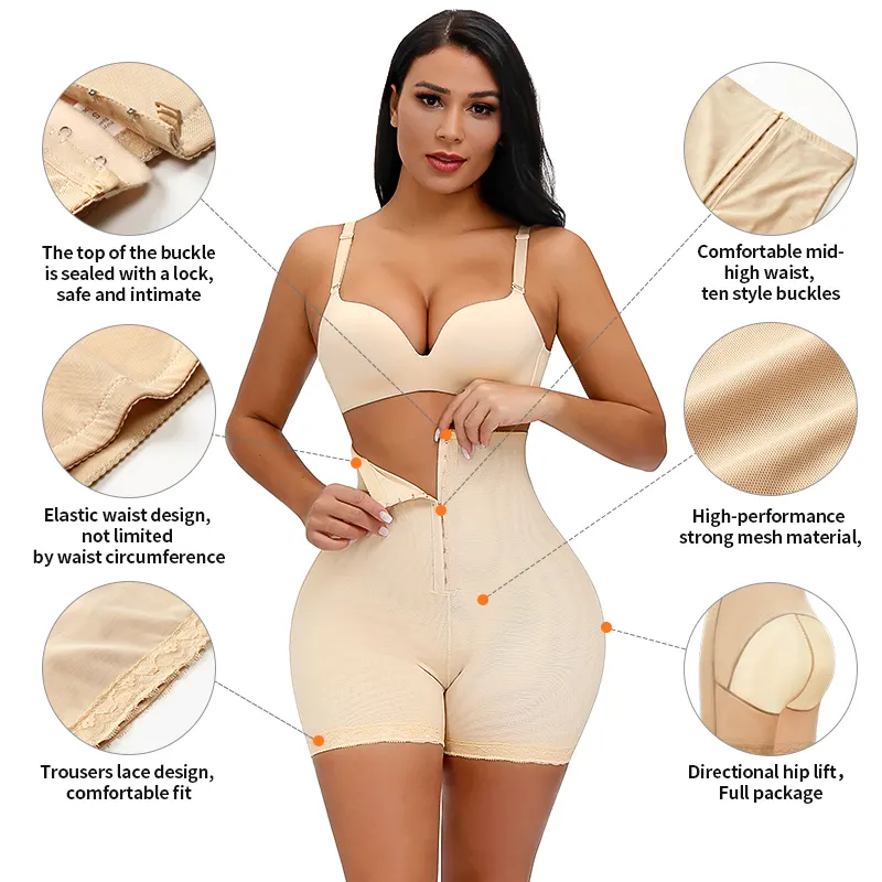 YIYUN-ropa moldeadora de barriga para mujer, pantalones de vientre transpirables, elevador de glúteos, bragas moldeadoras de talla grande de Colombia