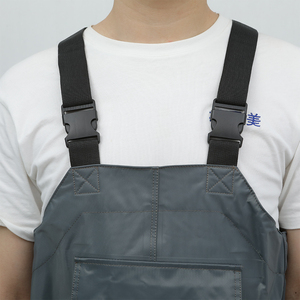 Cuissardes montantes en nylon robustes, résistantes aux rayures et aux taches, entièrement imperméables pour la récolte de lotus en étang et la cueillette de fruits de mer, direct usine OEM - Product Image 4