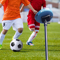 Caméra de football professionnelle à double objectif avec suivi automatique par IA, diffusion en direct 4K pour les sports