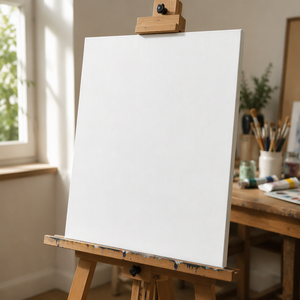 <span class=keywords><strong>Toile</strong></span> de peinture vierge en coton tendue sur châssis, taille personnalisée, pour peinture à l'huile et acrylique, vente en gros - Product Image 5