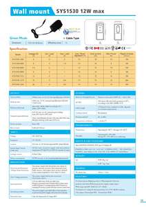 12W Wall Mount <span class=keywords><strong>Adapter</strong></span> <span class=keywords><strong>12V</strong></span> 1A chúng tôi EU cắm trong Wall Mount <span class=keywords><strong>AC</strong></span> DC cung cấp điện <span class=keywords><strong>Adapter</strong></span> - Product Image 2