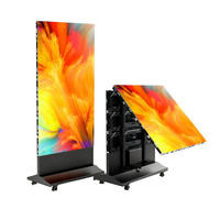 Display LED Pieghevole Portatile P1.2 P1.5 P1.8 P2.5 in Alluminio Personalizzabile per Pubblicità con Controllo WiFi