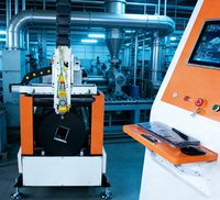 Coupe-tubes laser CNC orange de haute qualité, machine de découpe automatique de tuyaux pour acier inoxydable et acier au carbone