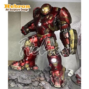 Venta al por Mayor de Fábrica: Estatua de Iron Man de Tamaño Real en Fibra de Vidrio y Resina para Decoración de Interiores, Escultura de <span class=keywords><strong>Hulk</strong></span> Buster en Tamaño <span class=keywords><strong>1</strong></span>/2 - Product Image 6