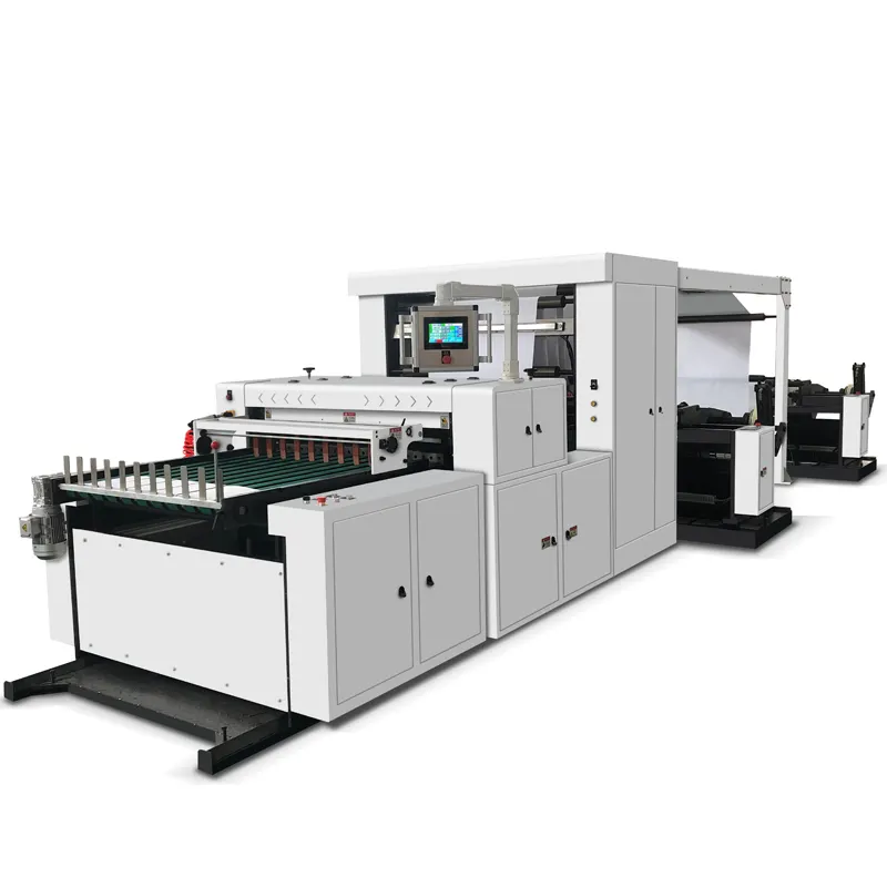 CE Approved High Quality MG Thin Tissue Paper Sheet Cutting Machine For Posters With Custom Conveyor Table