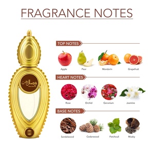 Ajmal Wisal Dhahab Profumo Floreale al Miele e Oud Eau De Parfum Unisex - 1.7 Fl oz |   Profumo legnoso ambrato muschiato a lunga durata |   Arabo di Lusso - Product Image 3