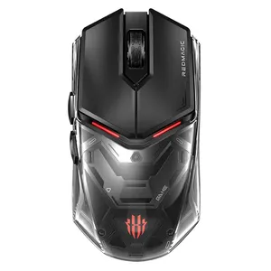 เมาส์เกมมิ่งไร้สาย Nubia Red Magic Esports แบบปรับแต่งได้ รองรับสามโหมด 2.4Ghz RGB น้ำหนักเบา รุ่น PW3395 GM8.0 ความละเอียด 2500dpi - Product Image 1