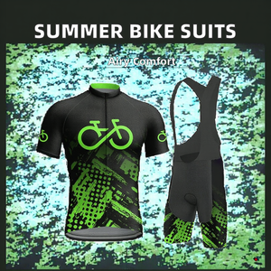 Nuevo conjunto de camisetas de Ciclismo de manga corta para hombres y mujeres, uniforme de Ciclismo de verano para bicicleta de montaña y carretera transpirable - Product Image 3