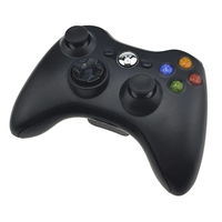 Manette de Jeu Sans Fil 2.4G pour Xbox 360 avec Récepteur PC, Joystick Manette à Distance