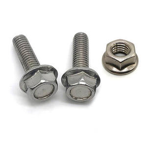 Perno hexagonal con brida de zincado a medida, de acero inoxidable, rosca fina ISO/DIN, para reemplazo y reparación - Product Image 6