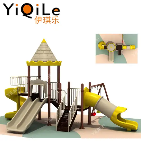 colorful second hand playground equipment for