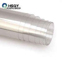Rouleau de feuille de plastique PET rigide transparente de qualité alimentaire de 0,2 à 2 mm, film APET pour thermoformage, formage sous vide et emballage sous blister