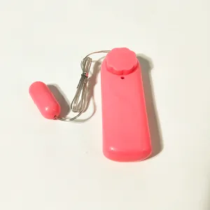 Vibrator Mini telur bergetar merah muda untuk wanita Vibrator telur lompat pakaian dalam bergetar untuk wanita/Vibrator klitoris/mainan seks murah