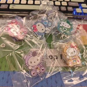 Porta Tarjetas de Identificación Acrílico con Diseño de Enfermera PPG, Porta Credenciales Retráctil Acrílico con Clip, Diseño de Dibujos Animados - Product Image 4