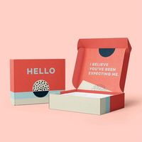 Embalaje Mailers Caja de ropa Tuck Venta al por mayor Envío de cartón Embalaje Caja corrugada personalizada