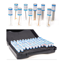 991 pcs/lot étape 0.01mm jauge de goupille en acier de précision 0.1-10mm jauge de trou de jauge de prise lisse ensemble de jauge de goupille outil de mesure