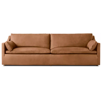 Ensemble de canapés de luxe pour salon, canapé sectionnel moderne d'intérieur avec structure en bois massif et coussins en cuir durable pour hôtel, villa, maison