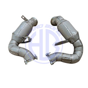 Tubo de escape de acero inoxidable Catted para Porsche Macan 95B 3,0 T/3,6 T 1,5mm de espesor Ajuste universal - Product Image 4