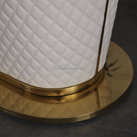 Table de salle à manger de 6 ou 8 places, ensemble rectangulaire en marbre de style européen, meubles d'intérieur, offre spéciale