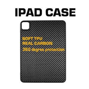 เคสกันกระแทก iPad Pro รุ่นใหม่ ปี 2025/2026 ทำจากคาร์บอนไฟเบอร์แท้ ขนาด 13 นิ้ว  รุ่น Air7  ซิลิโคนนิ่ม  ขนาด <span class=keywords><strong>11</strong></span>/12.9 นิ้ว  วัสดุ TPU - Product Image 1