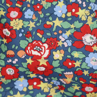 Vente d'usine : Tissu en coton 100% imprimé fleurs pour femmes, prix avantageux
