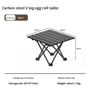 Mesa Plegable Portátil <span class=keywords><strong>Wen</strong></span> <span class=keywords><strong>Yan</strong></span> para Exteriores, Ideal para Picnic, Camping, Playa, Viajes por Carretera, Muebles de Exterior, Exquisita para Camping - Product Image 2