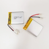 Batería Lipo de Grado A 653237 653136, 3.7V 3.8V 800mAh 820mAh 850mAh LiCoO2, Baterías de Estado Semisólido KC para Instrumentos de Prueba
