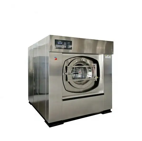 เครื่องซักผ้าอุตสาหกรรมพร้อมเครื่องอบผ้าและรีดผ้าสำหรับซักรีดเชิงพาณิชย์