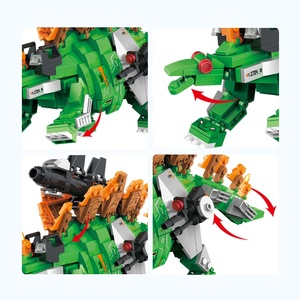 <span class=keywords><strong>Steam</strong></span> Spielzeug 2-in-1 Dinosaurier-Bausteine Set 587 Teile Stegosaurus Transformierbare Spielzeuge Bauklötze für Kinder - Product Image 3