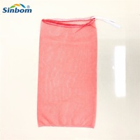 Mono Mesh Zak HDPE Trekkoordnetzak 5kg-50kg voor Groenten Fruit Verpakkingen