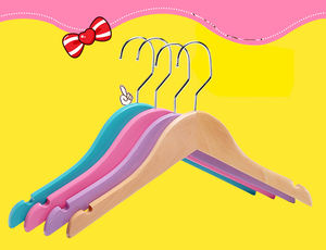 Mini cintres <span class=keywords><strong>en</strong></span> <span class=keywords><strong>bois</strong></span> personnalisés, jolis accessoires pour vêtements de bébé, avec Logo personnalisé, Boutique, pièces - Product Image 2