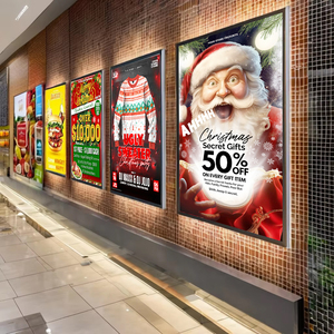 Bán buôn tùy chỉnh A4/A3/A2/A1 <span class=keywords><strong>Led</strong></span> Áp phích Khung Bảng menu quảng cáo mỏng hộp ánh sáng của hộp đèn <span class=keywords><strong>led</strong></span> - Product Image 2