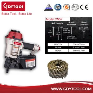 Profession elle Hochleistungs-pneumatische CN57(CN55) Dachs pule Nagler MAX Luft nagel pistole GDY-CN57 Industrie qualität - Product Image 2