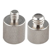 Adaptador de Tornillo para Trípode de Cámara, de Hembra a Macho, con Tornillo Oculto de 1/4