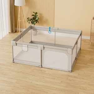 Playard Plastique Bébé Pliable Clôture De Sécurité Enfants Parcs Éducatifs Enfants Jouer Cour Stylo Avec Portail - Product Image 6