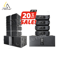 Sistema de Sonido Profesional para Conciertos al Aire Libre, Altavoces Line Array Activos K210-A de 10 Pulgadas, Subwoofers KS28-A de 18 Pulgadas