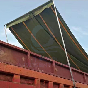 قماش قماشي ثقيل مقاوم للماء حلقة حبل مطلية بالنيكل متعددة الأغراض قماش مقاوم للماء يغطي السقف - Product Image 3