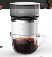 Mini cafetière électrique semi-automatique à filtre, écologique, avec boîtier en plastique, classe d'efficacité énergétique, pour café préparé à la main, nouveauté