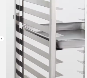 Carrello Porta-Carichi in Acciaio Inox 304 Premium per Uso Intensivo, Lunga Durata per Manipolazione Igienica della Carne in Macellerie e Ambienti Freddi - Product Image 6