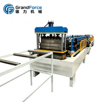 Machine de profilage à grande vitesse entièrement automatique pour rayonnages en acier galvanisé, avec moteur de coupe hydraulique de longueur et roulement