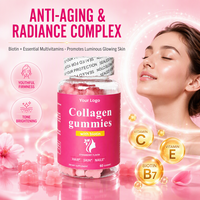 Gummies au collagène avec biotine et vitamines, complément alimentaire pour la beauté, anti-âge et éclaircissant