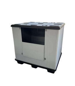 PP bong bóng Hội Đồng Quản trị hộp hậu cần Pallet gói tay áo container tùy chỉnh PP tổ ong hộp Hội Đồng Quản Trị - Product Image 1