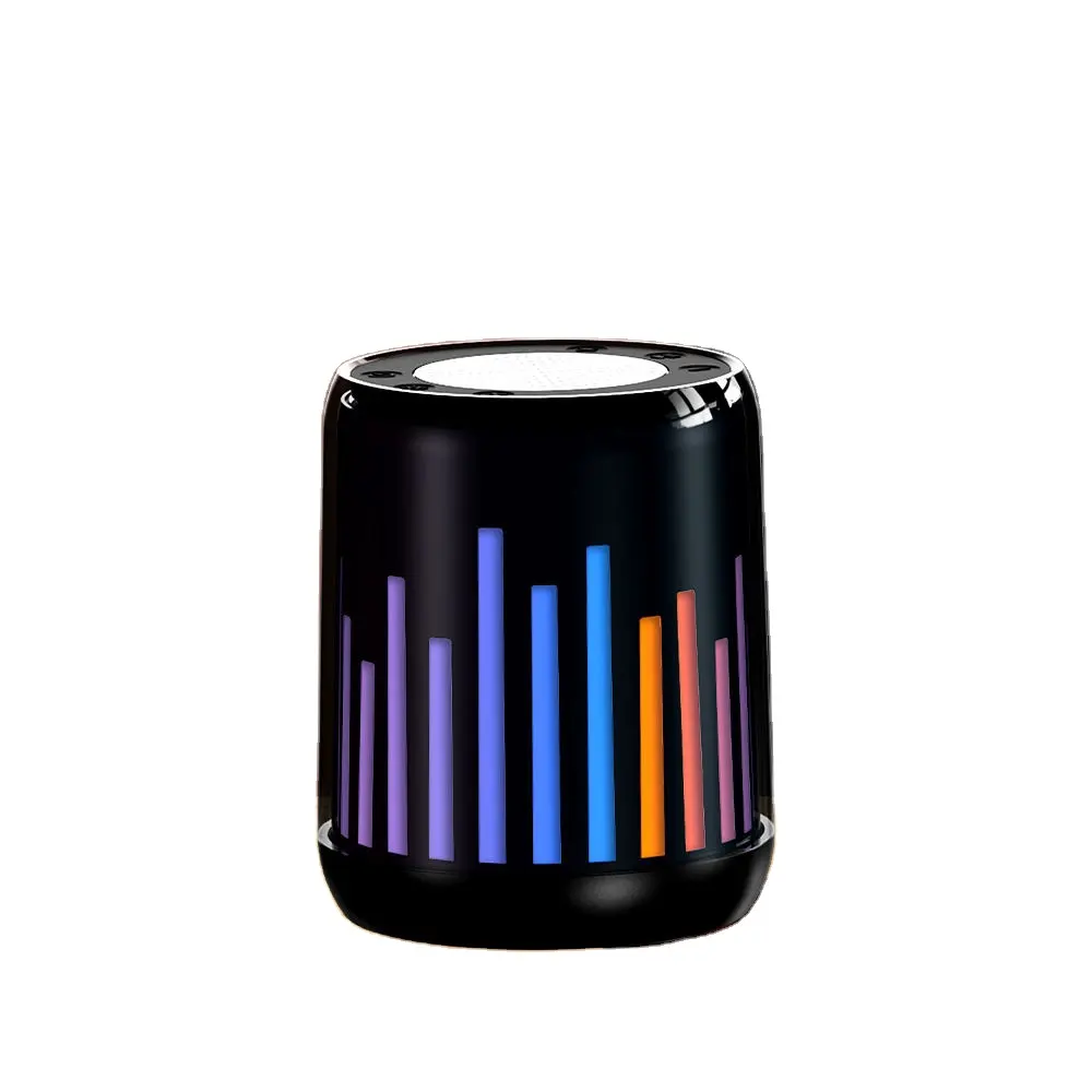 Kapalı açık RGB ışık kablosuz HiFi seviyesi popüler renkli LED hoparlör