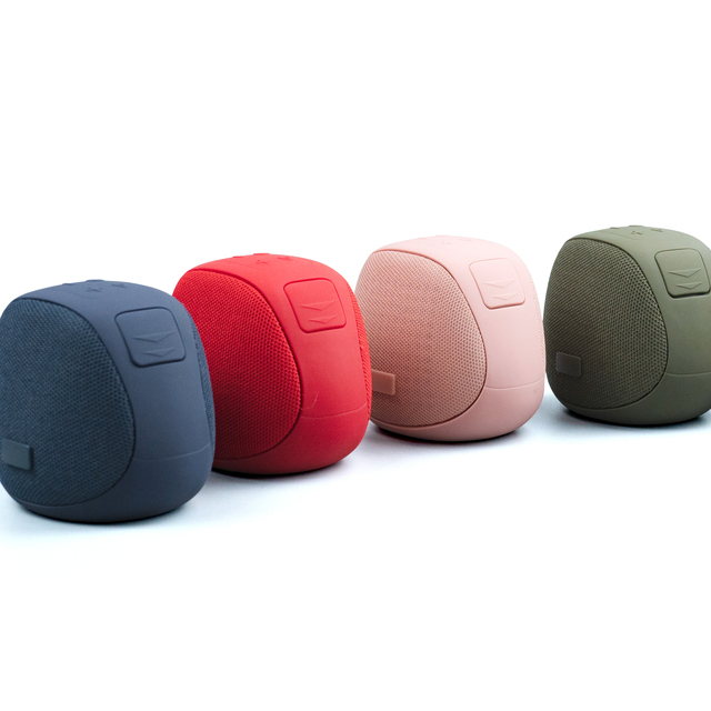 OZZIE OZ-Q2 Mini Portable True Wireless Stereo Speakers Lanyard IPX7 Waterproof 10H Playtime Built-in Mic for Home Outdoor Use