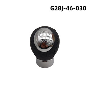 Mazda 6MT Gear <b>Shift</b> <b>Knob</b> Leather Ergonomic Manual Transmission Stick Head For Mazda 3 And Mazda 6 GG - Product Image 5