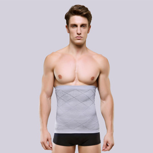 Cintura <span class=keywords><strong>da</strong></span> <span class=keywords><strong>uomo</strong></span> in maglia traspirante con cintura in vita NY014 modellante del corpo per tenuta di tenuta del ventre - Product Image 3