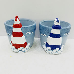 Dessin animé Animal bonsaï décoration de jardin intérieur succulent jardinière <span class=keywords><strong>Pot</strong></span> Mini Pots de fleurs en céramique animaux marins Pots de bureau Vases - Product Image 5